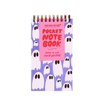 Ghosts Pocket Spiral Notebook