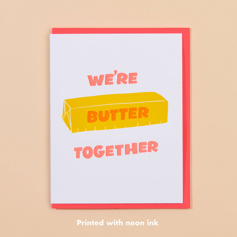 Butter Together Love Card