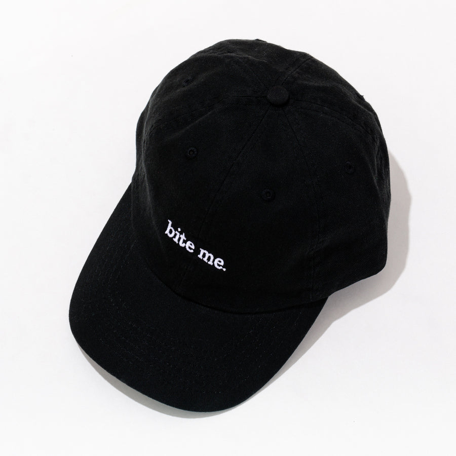 Bite Me Baseball Hat