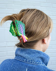 Rainbow Chard Hair Claw