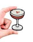 Espresso Martini Embroidered Patch