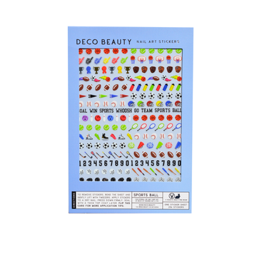 Sportsball Nail Art Stickers