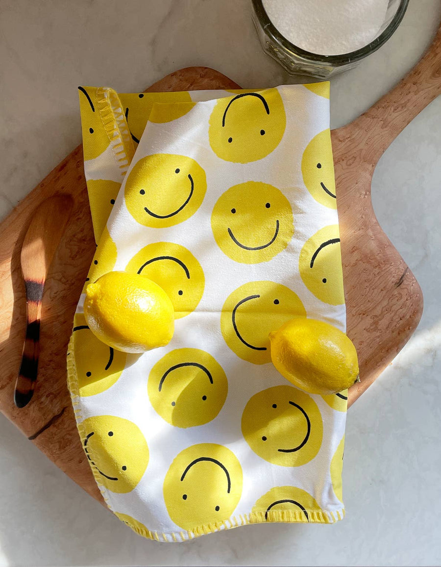 Smiley Tea Towel