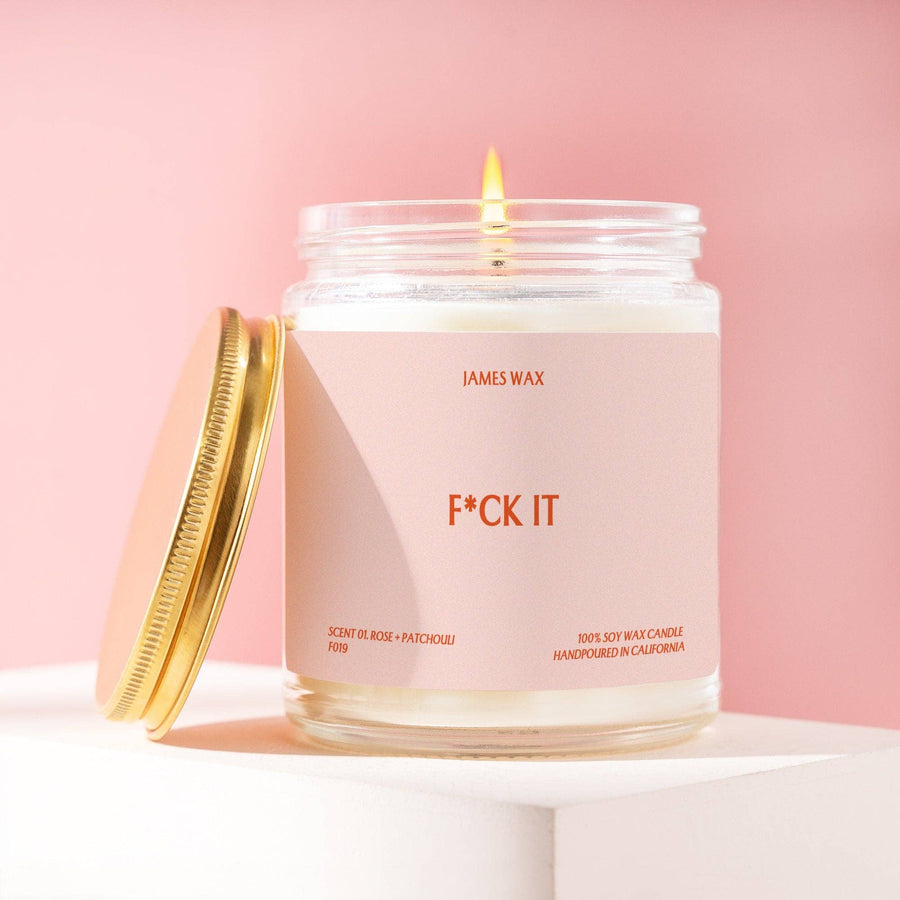 Cheeky Glass Jar Candle