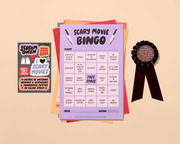 Scary Movie Night Bingo