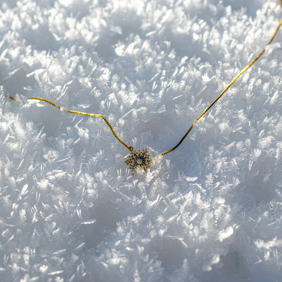 Snow Queen Snowflake Necklace