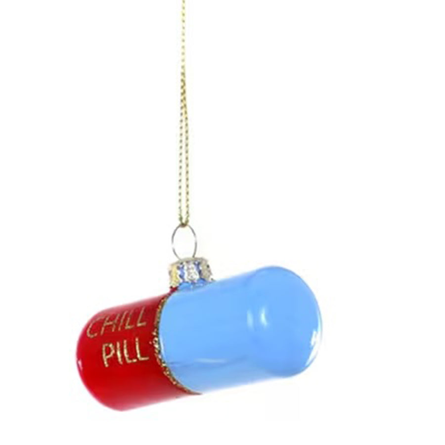 Chill Pill Ornament