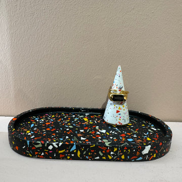 Terrazzo Oval Tray