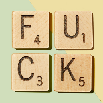 F-U-C-K Scrabble Coaster Set
