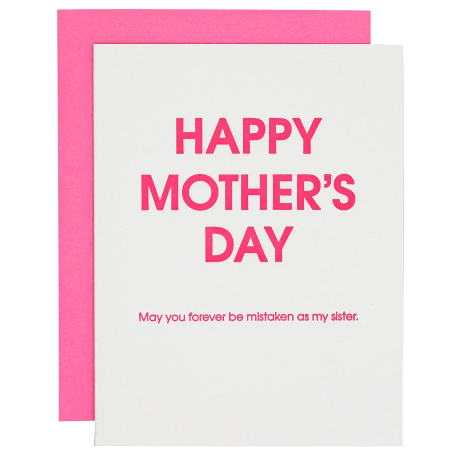 Mistaken Sister Mother's Day Card by Chez Gagné