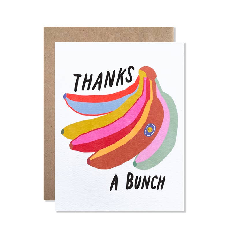 Thank You a Bunch Card by Hartland Cards