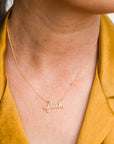 Fuck Script Necklace