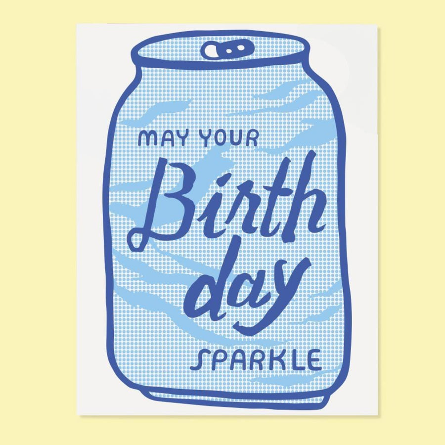 Birthday Sparkle Card by The Good Twin