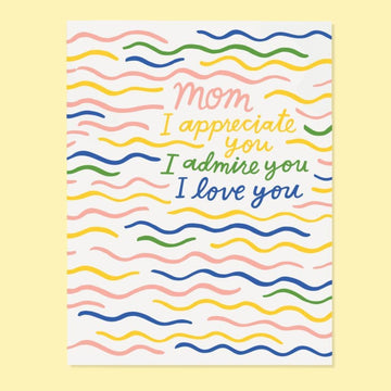 Appreciate Mom Card by The Good Twin