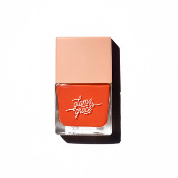 Non-Toxic Nail Polish in Fireball by Glam & Grace