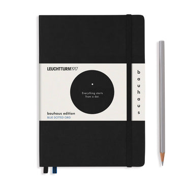Bauhaus Edition Hardcover Notebook in Black