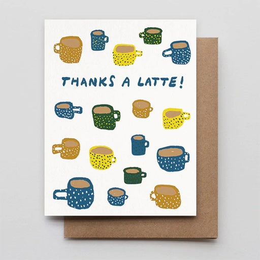 Thanks A Latte Card by Hammerpress