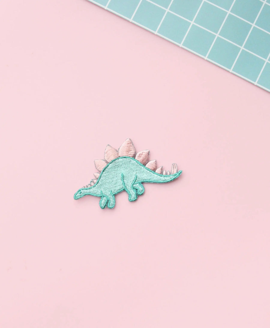 Stegosaurus Iron On Patch by Malicieuse
