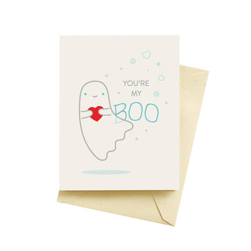 You're My Boo Love Card by Seltzer Goods
