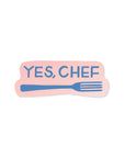 Yes, Chef Sticker by Odd Daughter Paper Co.