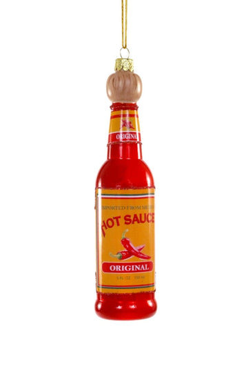 Hot Sauce Ornament by Cody Foster