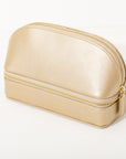 Abby Travel Organizer in Gold by Brouk & Co