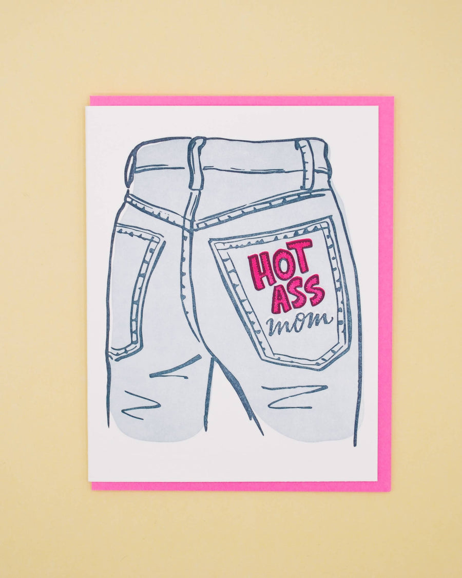 Mom Jeans Card by And Here We Are