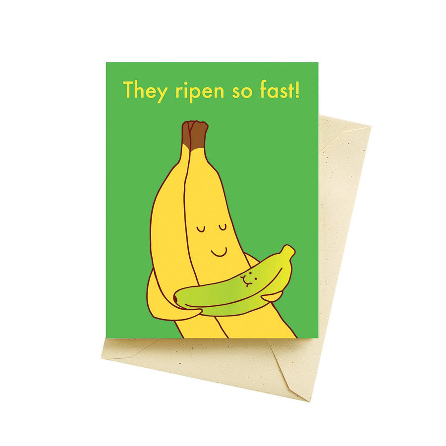 Banana Baby Card by Seltzer Goods