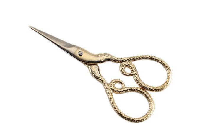Gold Snake Mini Scissors
