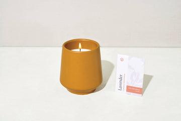 Rooted Candle in Lavender & Neroli by Modern Sprout