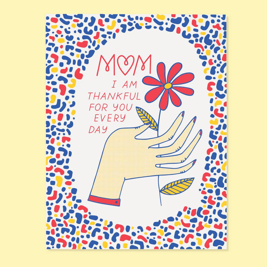 Thankful for Mom Card by The Good Twin