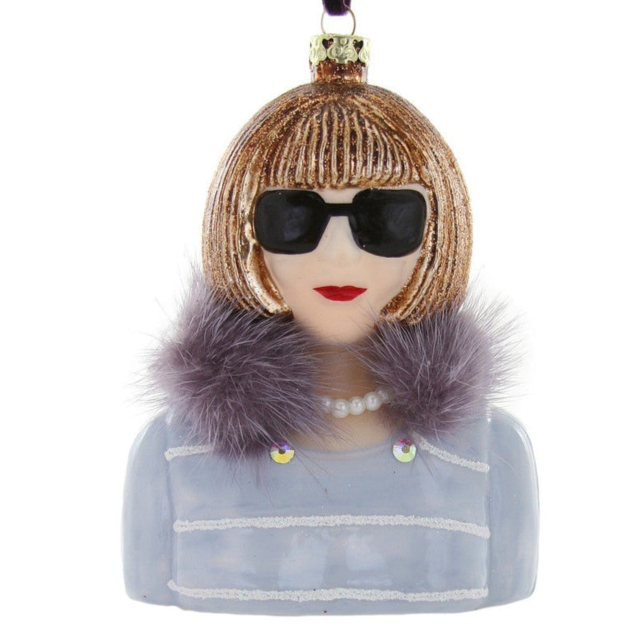 Anna Wintour Ornament by Cody Foster