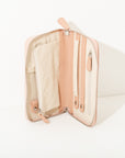 Luna Travel Jewelry Wallet in Blush by Brouk & Co